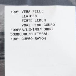 Pre Owned Emporio Armani Beige Snakeskin Textured Leather Blazer M