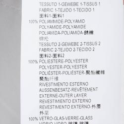 Pre Owned Emporio Armani Elite Multicolor Crystal Embellished Mandarin Collar Jacket S