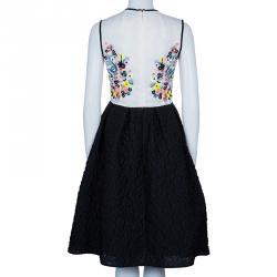 Pre Owned فستان ايرديم تطاريز أزهار متعدد الألوان M