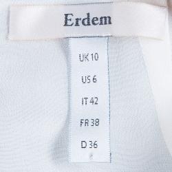 Pre Owned فستان ايرديم تطاريز أزهار متعدد الألوان M