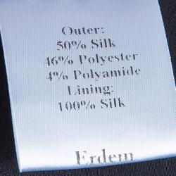 Pre Owned فستان ايرديم تطاريز أزهار متعدد الألوان M