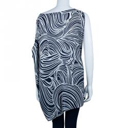 Pre Owned Escada Navy Nebahat Top L