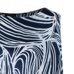 Pre Owned Escada Navy Nebahat Top L