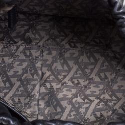 Pre Owned Escada Black Leather Shoulder Bag