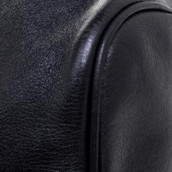 Pre Owned Escada Black Leather Shoulder Bag