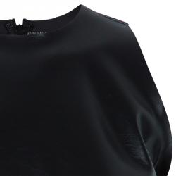 Essa Walla Black Sleeveless Pleather Top S/M