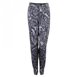 Pre Owned Etro Printed Denim Pants M