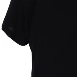 Pre Owned Etro Black Silk and Sequins Top M