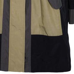 Pre Owned Etro Colorblock Nylon Jacket M