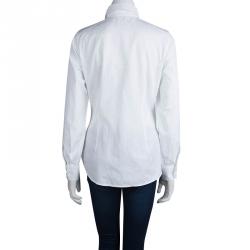 Pre Owned قميص إيترو جاكارد قطن نمط بيزلي M