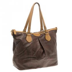 Etro Multicolor Paisley Leather Tote
