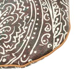 Pre Owned Etro Multicolor Paisley Printed Leather Crossbody Bag