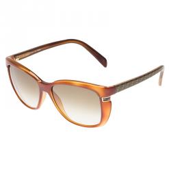 Pre Owned Fendi Blonde Havana FS5258 Cat Eye Sunglasses