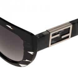 مملوكة مسبقًا نظارة شمسية فندي FF0031/S باغييت عين القطة أسود ورصاصى