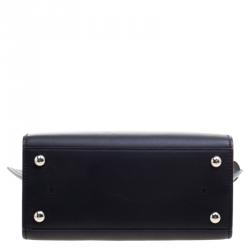 Pre Owned Fendi Black Leather Mini 3Jours Tote