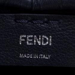 Pre Owned Fendi Black Leather Mini 3Jours Tote