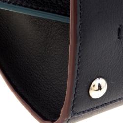 Pre Owned Fendi Black Leather Mini 3Jours Tote