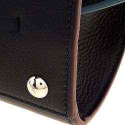 Pre Owned Fendi Black Leather Mini 3Jours Tote