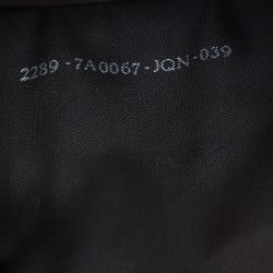 Pre Owned Fendi Brown Zucchino Canvas Agenda