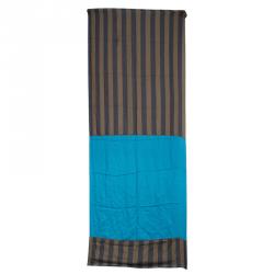 مملوكة مسبقًا وشاح فندي طباعة بيكين أزرق و بني