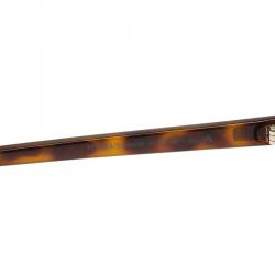 مملوكة مسبقًا Fendi Brown FF 0124/S Havana Round Sunglasses