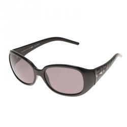 Pre Owned نظارة شمسية فندي FS444 إطار مربع سوداء