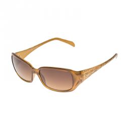 مملوكة مسبقًا Fendi Bronze FS5146 Zucca Rectangle Sunglasses