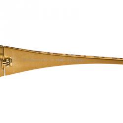 مملوكة مسبقًا Fendi Bronze FS5146 Zucca Rectangle Sunglasses