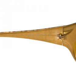 مملوكة مسبقًا Fendi Bronze FS5146 Zucca Rectangle Sunglasses