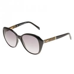 مملوكة مسبقًا نظارة شمسية فندي FS5348  سوداء مستديرة