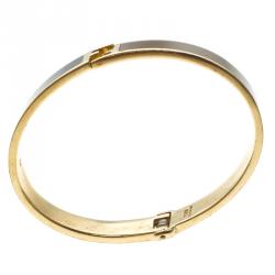 Pre Owned سوار فندي ذا فنديستا إيناميل ذهبي اللون M