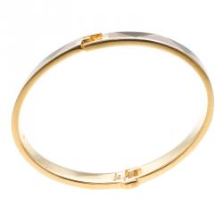 Pre Owned سوار فندي ذا فندستا إيناميل ذهبية اللون