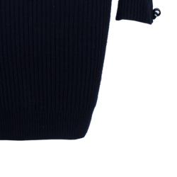 Pre Owned Fendi Black Rib Knit Sweater Dress M