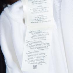 Pre Owned Fendi White Karlito Sweatshirt M