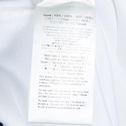 Pre Owned Fendi White Karlito Sweatshirt M