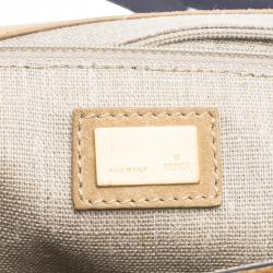 Pre Owned Fendi Multicolor Croc and Leather Silvana Shoulder Bag