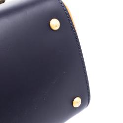 Pre Owned Fendi Multicolor Croc and Leather Silvana Shoulder Bag