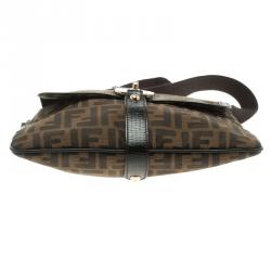 Fendi Tobacco Zucca Canvas Medium Messenger Bag
