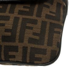 Fendi Tobacco Zucca Canvas Medium Messenger Bag
