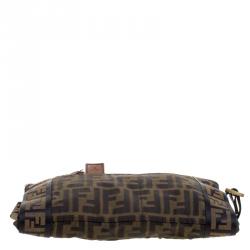 Fendi Tobacco Zucca Canvas Waist Pouch