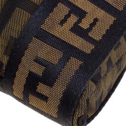 Fendi Tobacco Zucca Canvas Waist Pouch