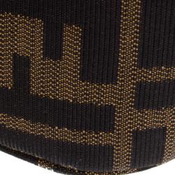 Pre Owned Fendi Tobacco Zucca Canvas Crossbody Bag