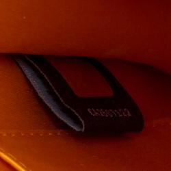 Pre Owned Fendi Multicolor Snakeskin and Fox Fur Daisy Beaded Crossbody Bag