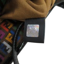 مملوكة مسبقًا Fendi Multicolor Zucchino Coated Canvas Roll Tote