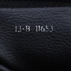 Pre Owned Fendi Striped Pequin Small Tote Bag