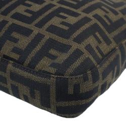 مملوكة مسبقًا حقيبة هوبو فندي كانفاس بني زوكا