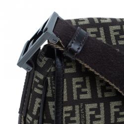 مملوكة مسبقًا حقيبة فندي بني زوكينو كروس