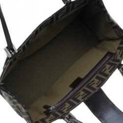 مملوكة مسبقًا Fendi Brown Zucca Small Shoulder Bag