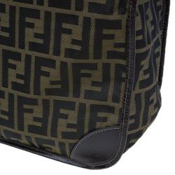 Pre Owned Fendi Zucca Tote Shopping Bag