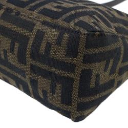 Pre Owned Fendi Brown Zucca Small Shoulder Bag